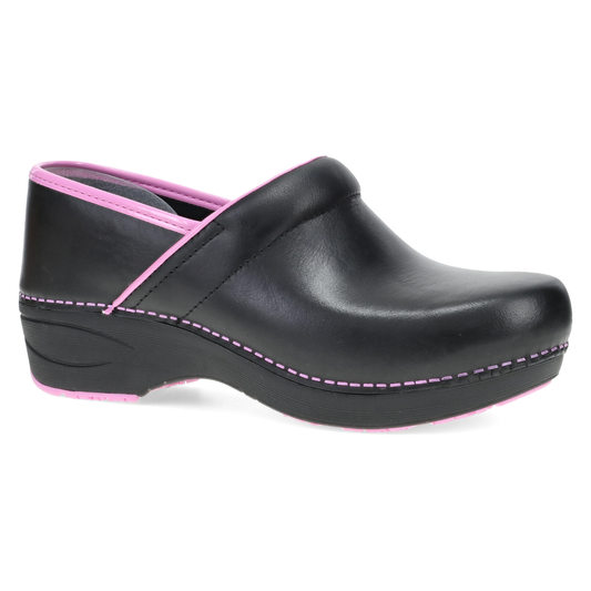 XP 2.0 Black/Pink Leather | Dansko Women