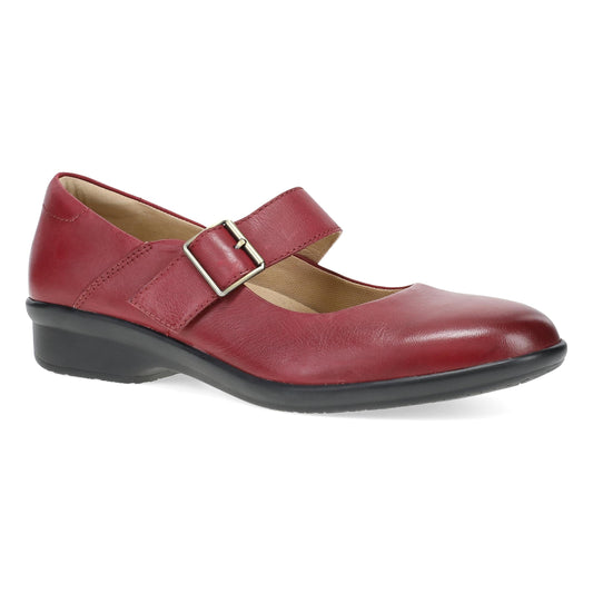 Collette Red Burnished Nubuck | Dansko Women