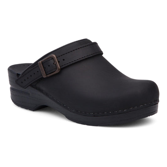 Ingrid Black Oiled | Dansko Women