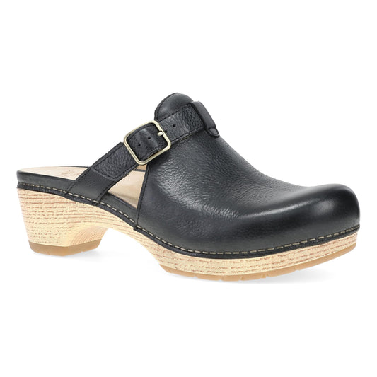 Leandra Black Leather | Dansko Women