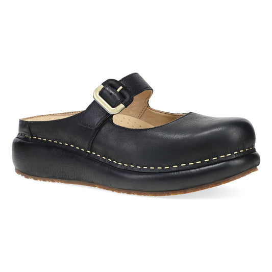Kimberly Black Leather | Dansko Women
