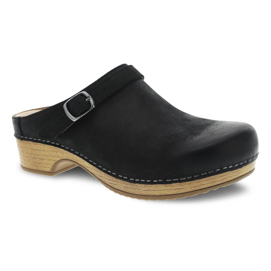 Berry Black Burnished Nubuck | Dansko Women