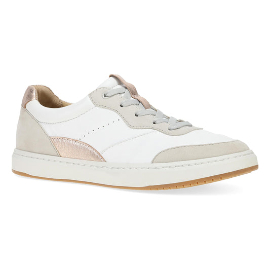 Josey White/Rose Gold Nappa | Dansko Women