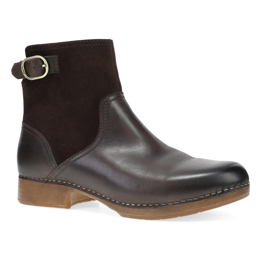Monique Chocolate Burnished Calf | Dansko Women