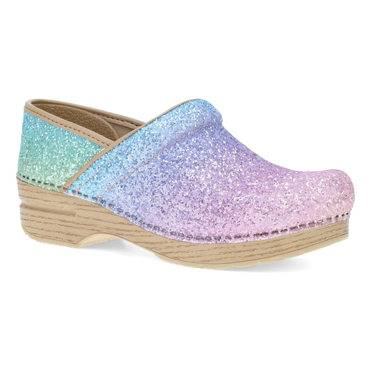 Wide Pro Pastel Rainbow Glitter | Dansko Women