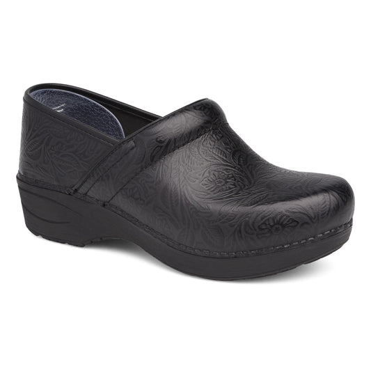 Wide XP 2.0 Black Floral Tooled | Dansko Women
