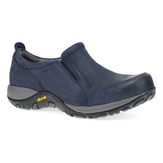 Pippy Navy Waterproof Suede | Dansko For Work|Women