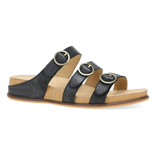 Campbell Black Burnished Nappa | Dansko Women