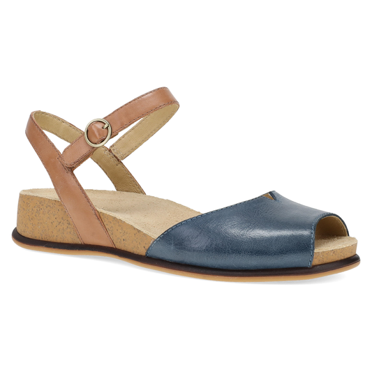 Cass Blue/Tan Leather | Dansko Women