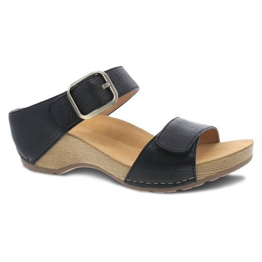 Tanya Black Milled Burnished | Dansko Women