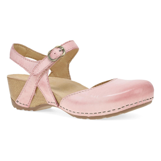 Tiffani Pink Milled Burnished | Dansko Women