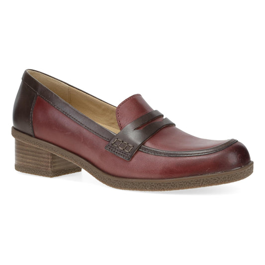Danica Plum/Chocolate Waterproof Burnished | Dansko Women